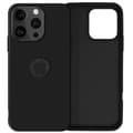Miniatyrbild 1 av 4: Fodral - AVIZAR - iPhone 16 Pro - Mjuk - Svart - Matt struktur