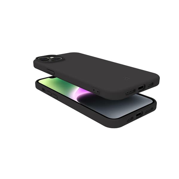 Celly iPhone 15 Kuori CROMO Musta