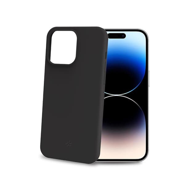 Celly iPhone 15 Pro Max Kuori CROMO Musta