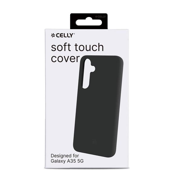 Celly Samsung Galaxy A35 Kuori CROMO Musta