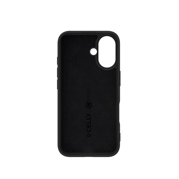 Celly iPhone 16 Plus Kuori CROMO Musta