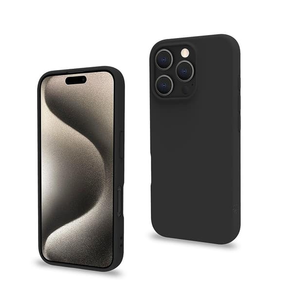Celly iPhone 16 Pro Max Kuori CROMO Musta