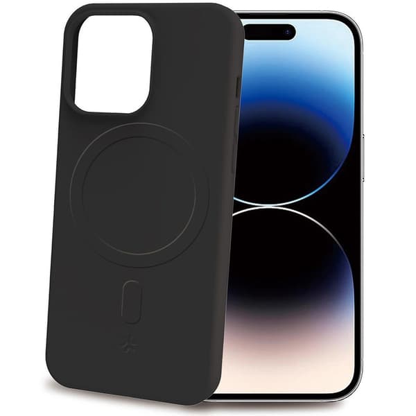 Celly iPhone 15 Pro Kuori CROMOMAG Musta