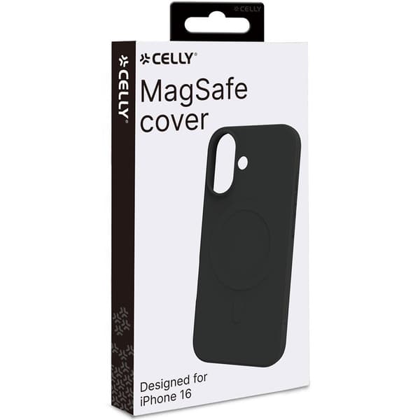 Celly iPhone 16 Kuori CROMOMAG Musta