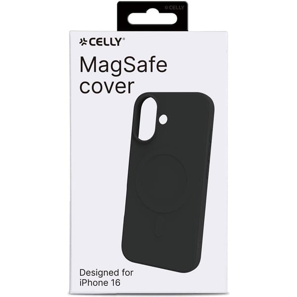 Celly iPhone 16 Kuori CROMOMAG Musta