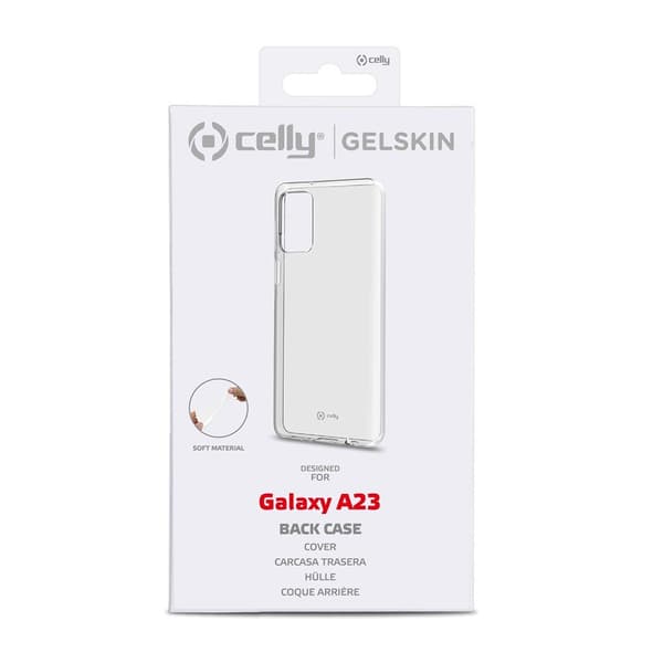 Celly Samsung Galaxy A23 5G Kuori GELSKIN Kirkas