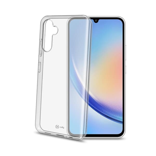 Celly Samsung Galaxy A34 5G Kuori GELSKIN Kirkas