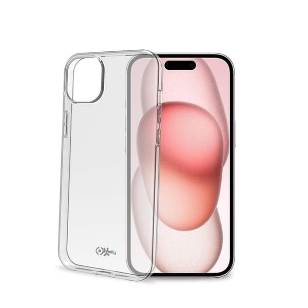 Celly iPhone 15 Kuori GELSKIN Kirkas