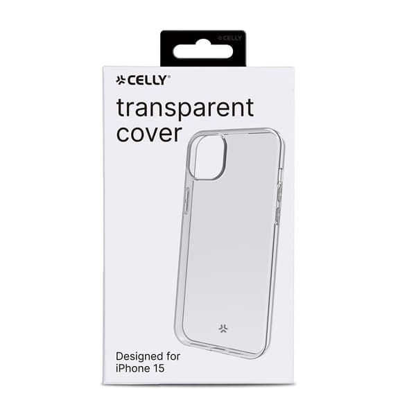 Celly iPhone 15 Kuori GELSKIN Kirkas