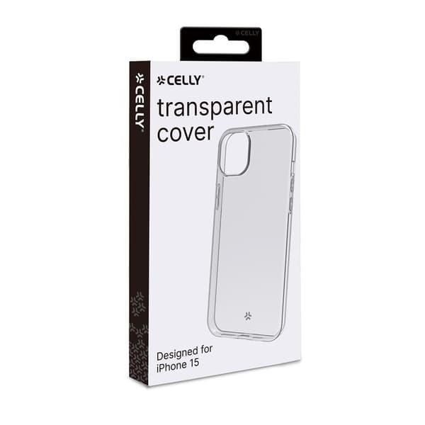 Celly iPhone 15 Kuori GELSKIN Kirkas