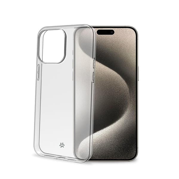 Celly iPhone 15 Pro Max Kuori GELSKIN Kirkas