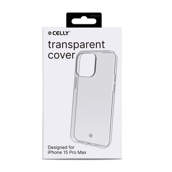 Celly iPhone 15 Pro Max Kuori GELSKIN Kirkas