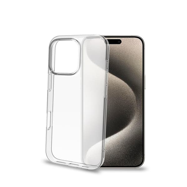 Celly iPhone 16 Pro Cover GELSKIN Klar