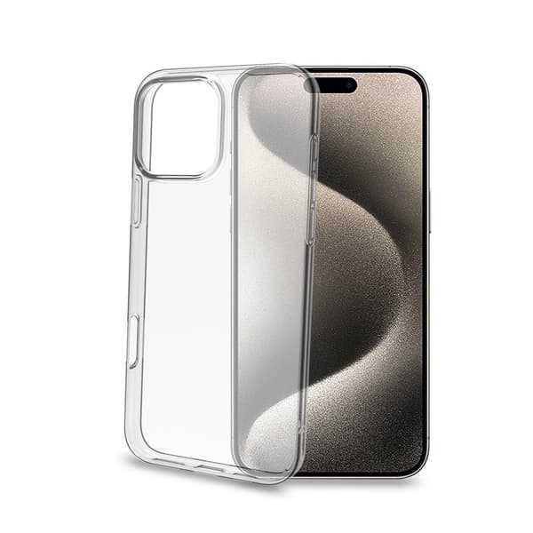Celly iPhone 16 Pro Max Deksel GELSKIN Klar
