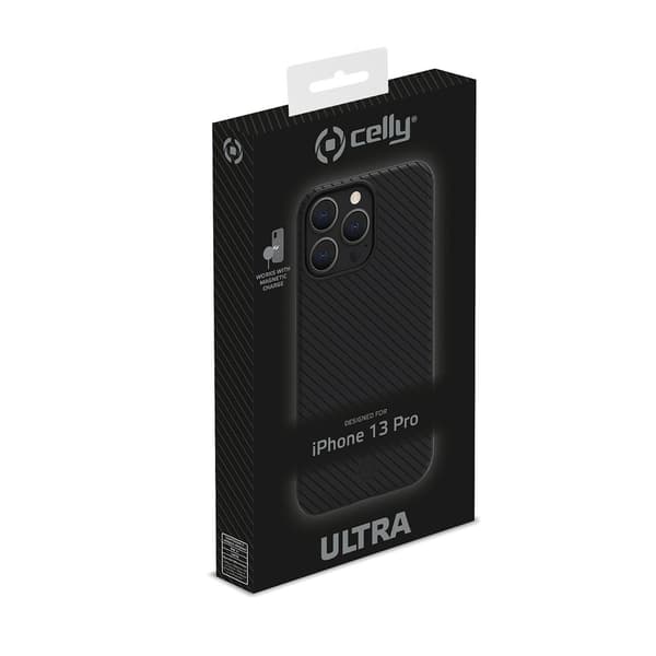 Celly iPhone 12/iPhone 12 Pro Kuori ULTRAMAG Musta
