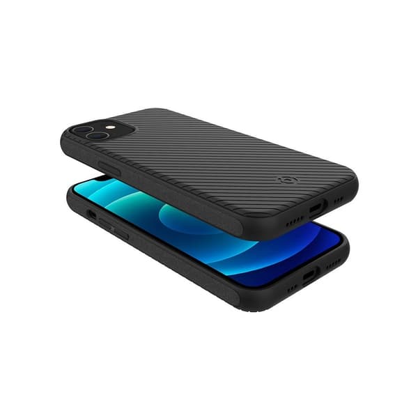Celly iPhone 12/iPhone 12 Pro Kuori ULTRAMAG Musta