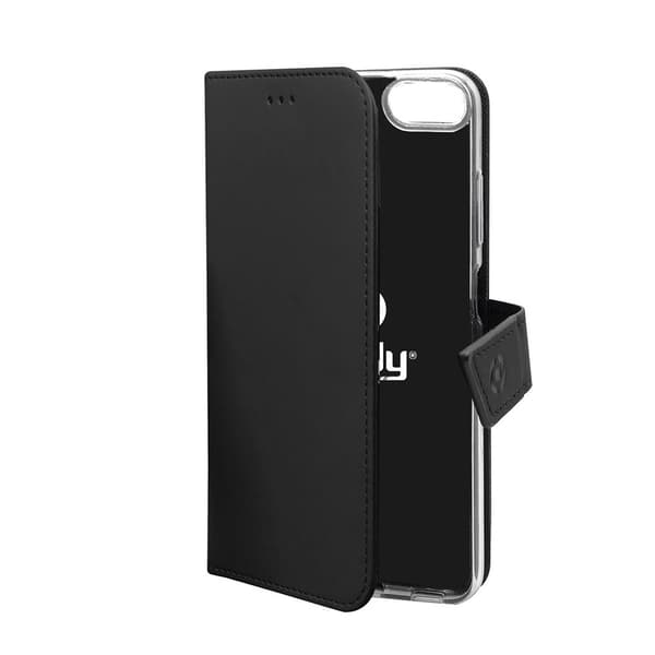 Celly iPhone 6/6S/7/8/SE Etui Wally Wallet Case Sort
