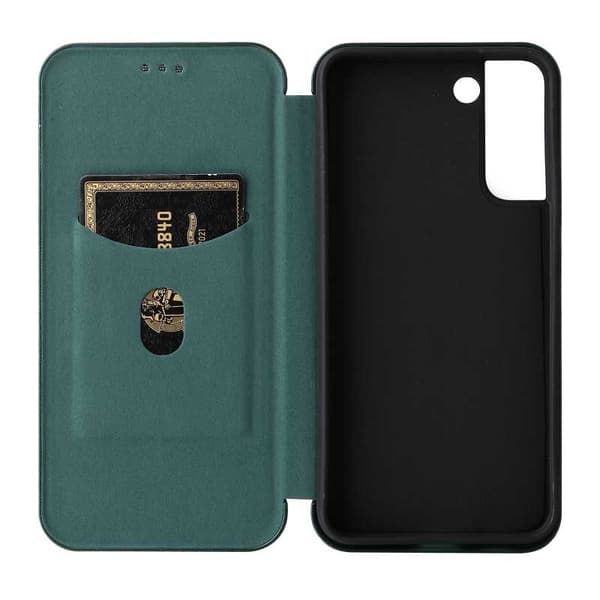 Samsung S21 Plus Flipfodral Kortfack CarbonDreams®