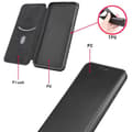 Miniatyrbild 10 av 11: Samsung S21 Plus Flipfodral Kortfack CarbonDreams®