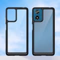 Pikkukuva 2 / 8: SKALO Motorola Moto E14 4G Iskunkestävä Clear Hybridi Suojakuori - Musta