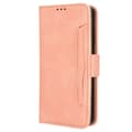 Pikkukuva 6 / 7: SKALO Motorola Moto E14 4G 6-lokeroa Lompakkokotelo - Pinkki