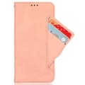 Pikkukuva 2 / 7: SKALO Motorola Moto E14 4G 6-lokeroa Lompakkokotelo - Pinkki