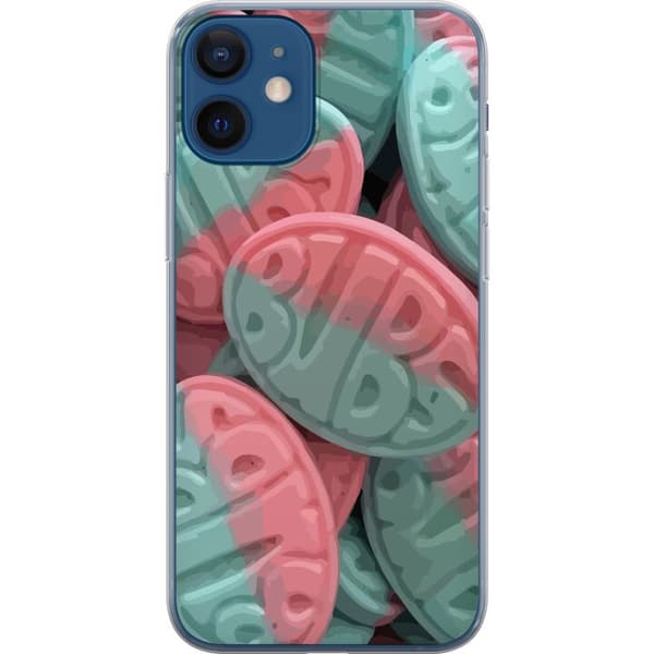 Apple iPhone 12  Genomskinligt Skal BUBS Giant Sour Skulls