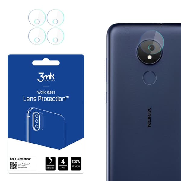 Nokia C21 - 3mk Lens Protection