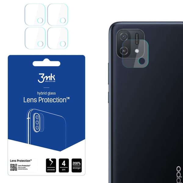 Oppo A16e - 3mk Lens Protection