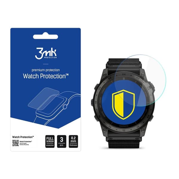 Garmin Tactix 7 AMOLED Edition - 3mk Watch Protection v. FlexibleGlass Lite