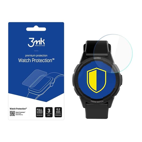 Vector Smart Kids VCTR-00-02BK - 3mk Watch Protection v. FlexibleGlass Lite