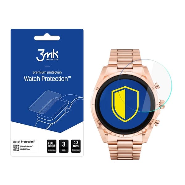 Michael Kors Gen 6 Bradshaw - 3mk Watch Protection v. FlexibleGlass Lite