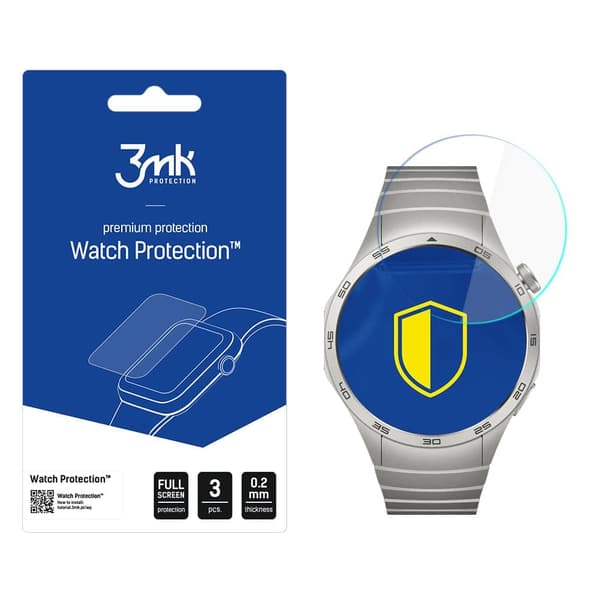 Huawei Watch GT 4 46mm - 3mk Watch Protection v. FlexibleGlass Lite