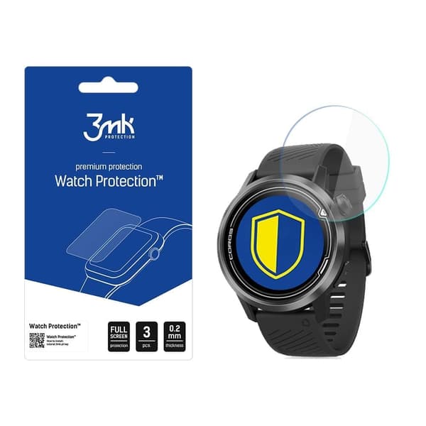 Coros Apex 2 Pro 46mm - 3mk Watch Protection v. FlexibleGlass Lite