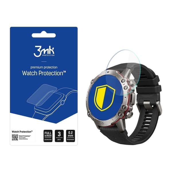 Amazfit Falcon - 3mk Watch Protection v. FlexibleGlass Lite