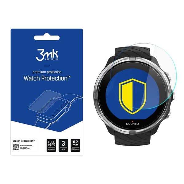 Suunto 9 OW183 - 3mk Watch Protection v. FlexibleGlass Lite