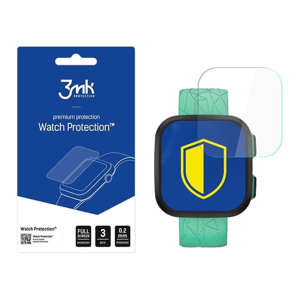 Garmin Bounce - 3mk Watch Protection v. FlexibleGlass Lite