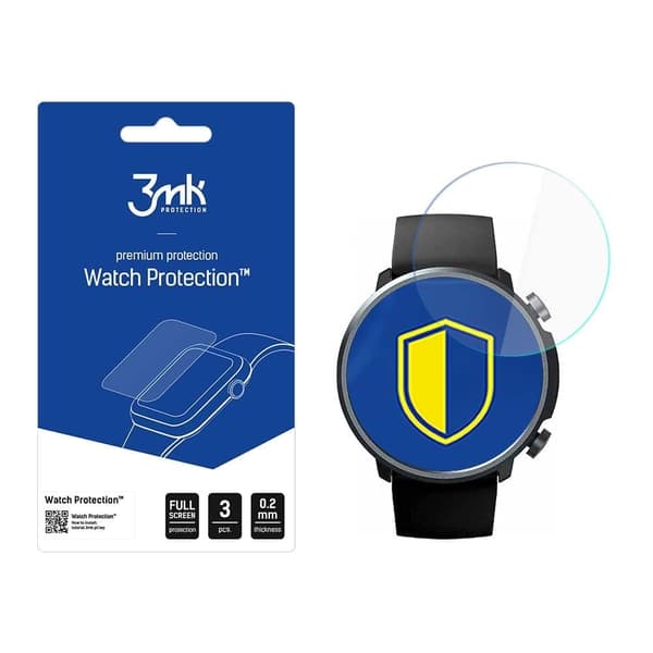 Mibro A1 - 3mk Watch Protection v. FlexibleGlass Lite