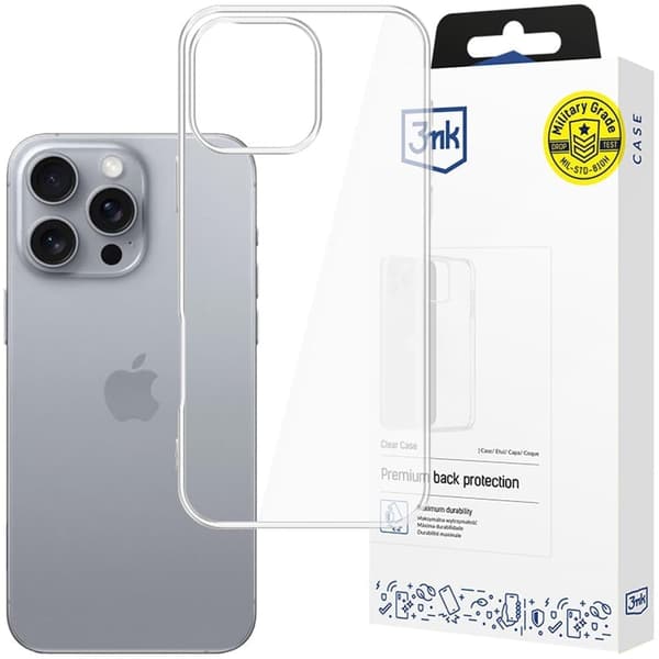 Apple iPhone 16 Pro Max - 3mk Clear Case