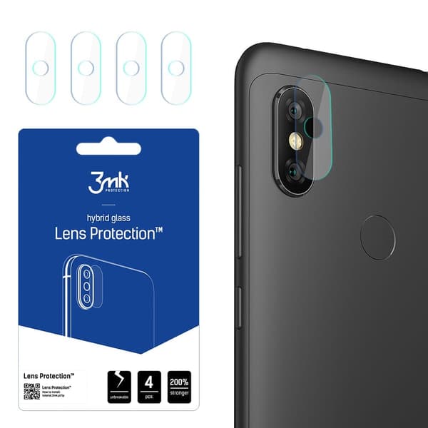 Xiaomi Redmi Note 6 Pro Global - 3mk Lens Protection