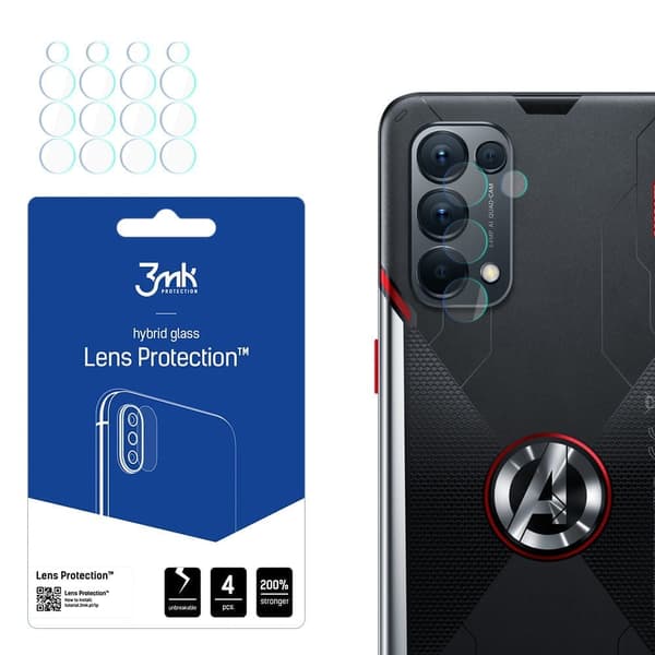 Oppo Reno 5 Marvel Edition - 3mk Lens Protection