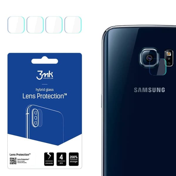 Samsung Galaxy S6 Edge - 3mk Lens Protection