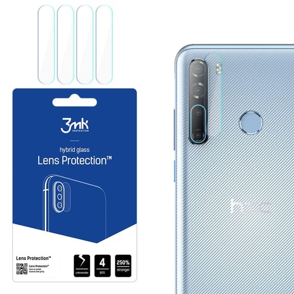 HTC Desire 20 Pro - 3mk Lens Protection