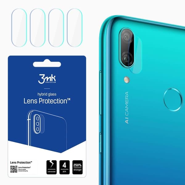 Huawei Y7 2019 - 3mk Lens Protection