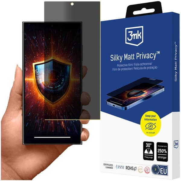Samsung Galaxy S24 Ultra - 3mk Silky Matt Privacy