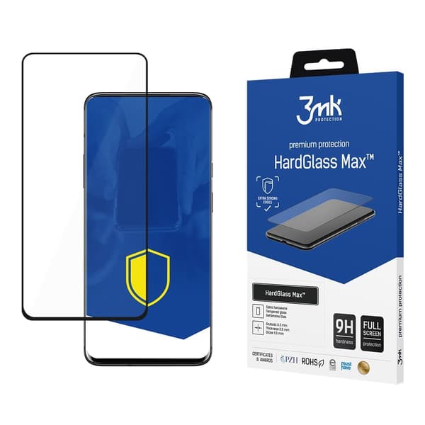 OnePlus 7 Pro/7T Pro Black - 3mk HardGlass Max