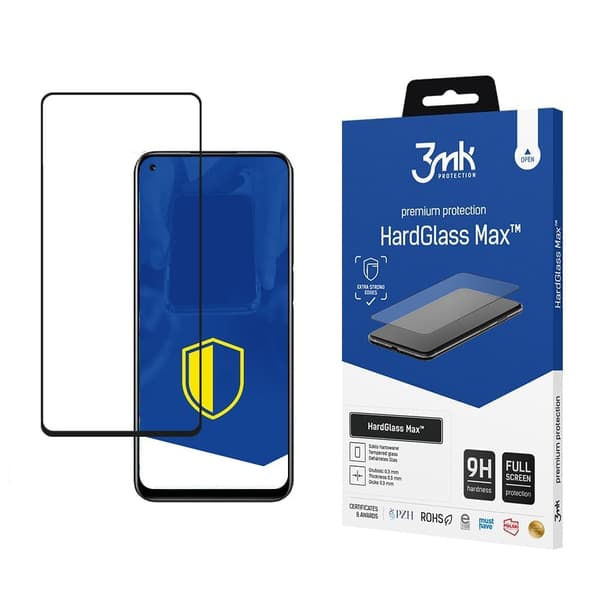 Realme Q3i 5G Black - 3mk HardGlass Max