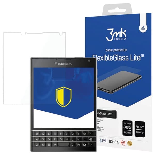 BlackBerry Passport - 3mk FlexibleGlass Lite