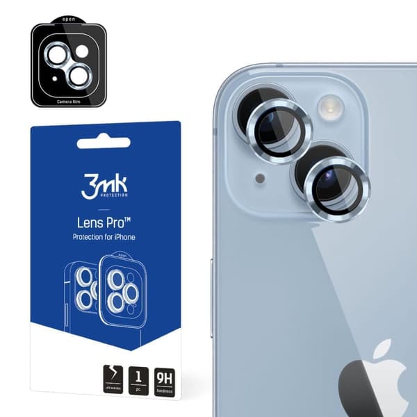 Apple iPhone 14 Plus - 3mk Lens Protection Pro Sierra Blue