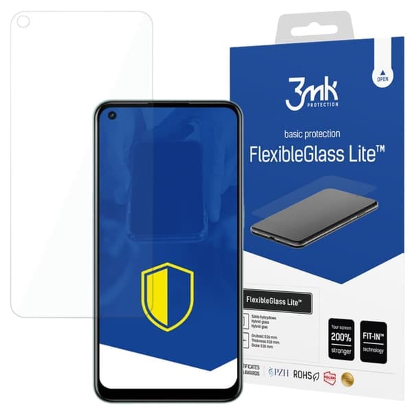 Oppo A32 - 3mk FlexibleGlass Lite